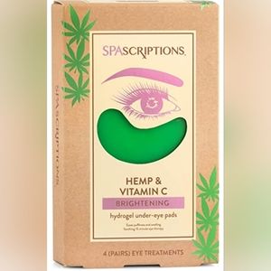 SPASCRIPTIONS Hemp & Vitamin C Brightening Hydrogel Under-Eye Pads